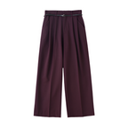 PANTALÓN TINTO CON CINTO