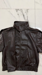 CHAQUETA VINYPIEL KASSY CAFÉ