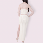 SET TOP + FALDA TEJIDA