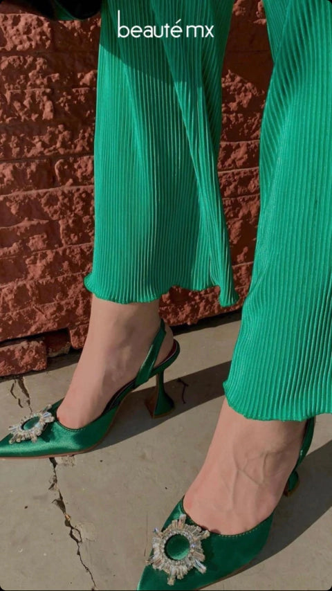TACON VERDE ESTILO AMINA