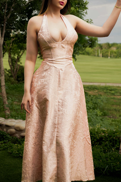 VESTIDO ROSALIND CORSET BABY PINK