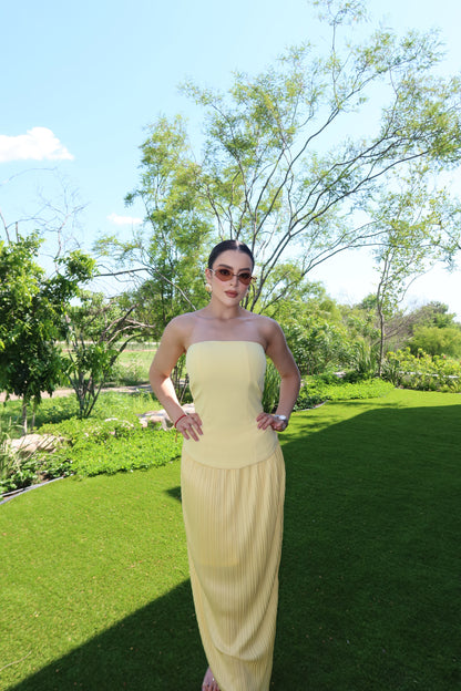 ISLA CHIC SET YELLOW BUTTER
