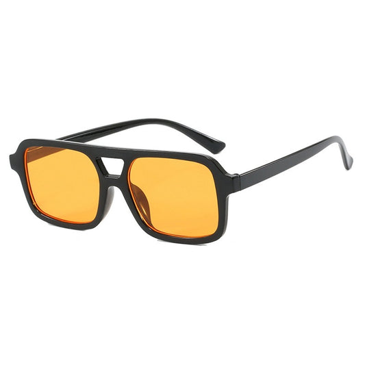 LENTE MICA NARANJA ARMAZÓN NEGRO
