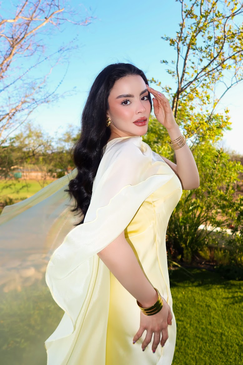 VESTIDO MAXI CASSIE YELLOW BUTTER