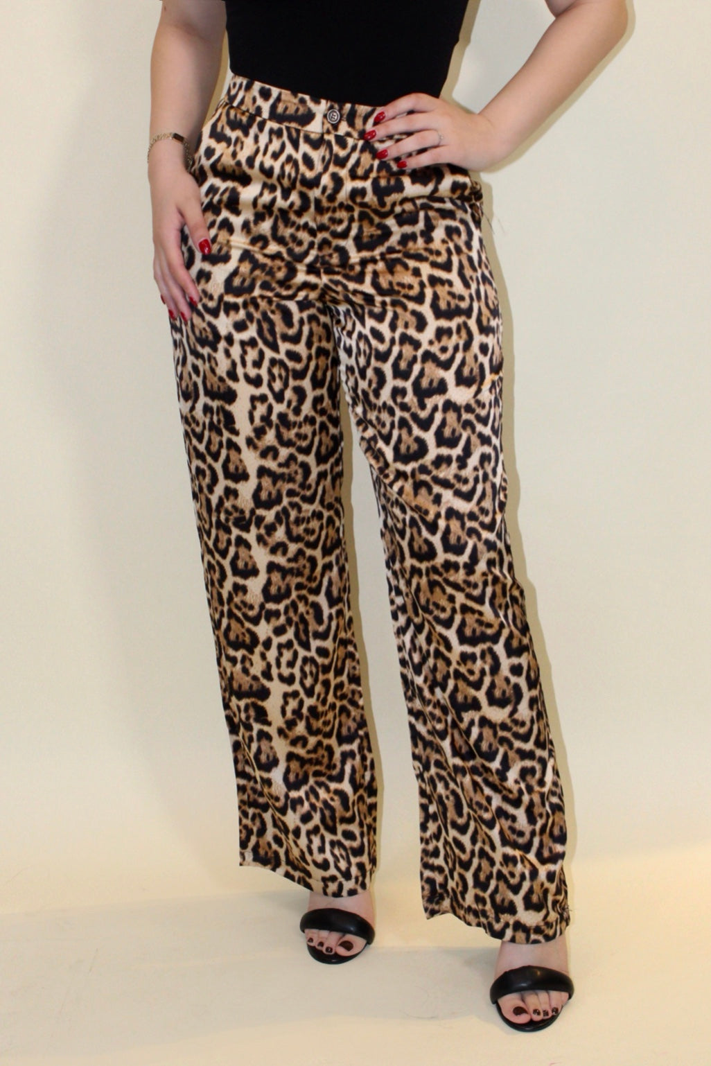 PANTALÓN SATIN ANIMAL PRINT