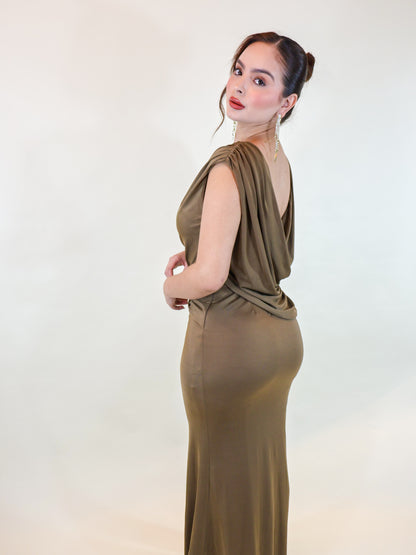 VESTIDO MAXI DELILAH BROWN