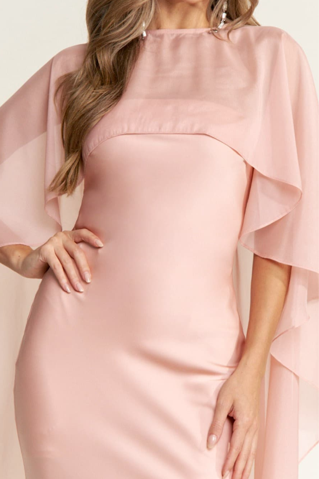 VESTIDO CASSIE SAGE PEACH