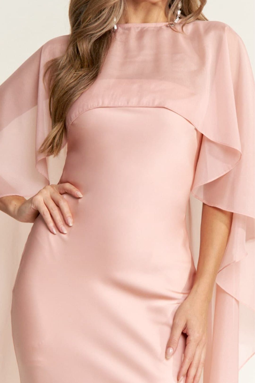 VESTIDO CASSIE SAGE PEACH