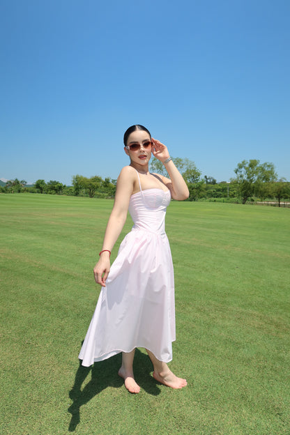 VESTIDO SCARLETT MIDI BABY PINK