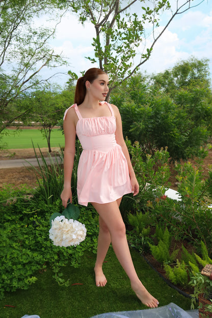 VESTIDO MINI APRIL PINK