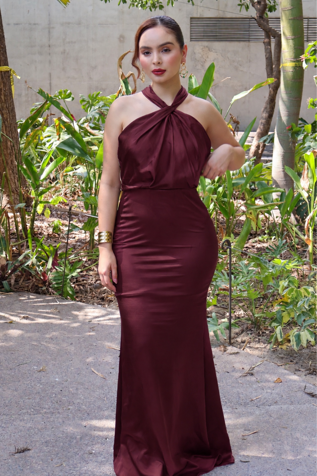 VESTIDO EDNA TINTO MAXI