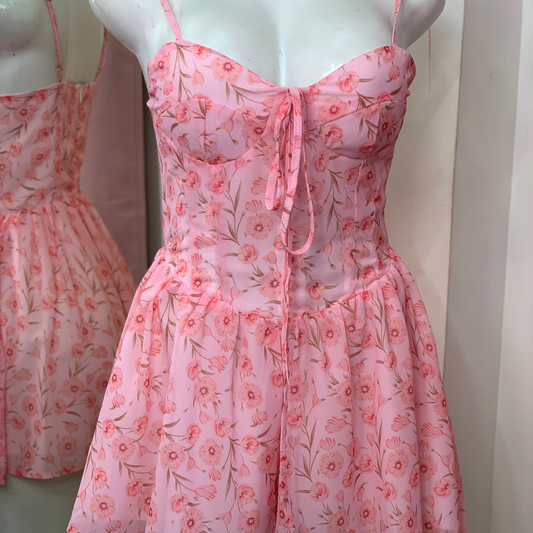 VESTIDO MINI ELANOR BLOSSOM