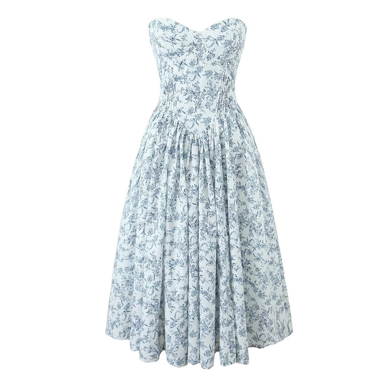 VESTIDO MIDI MARILYN STRAPPLE