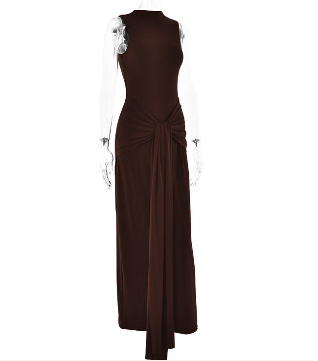 VESTIDO TAYLOR CAFÉ