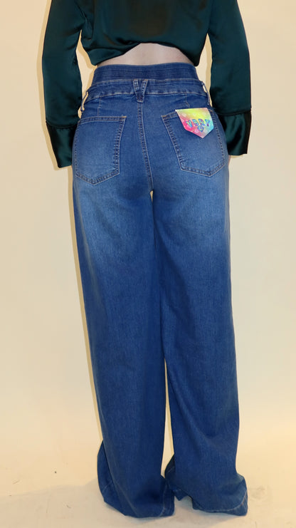 PANTALÓN VIBRANT CON ELÁSTICO