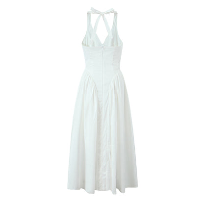 VESTIDO MIDI VICTORIA BLANCO