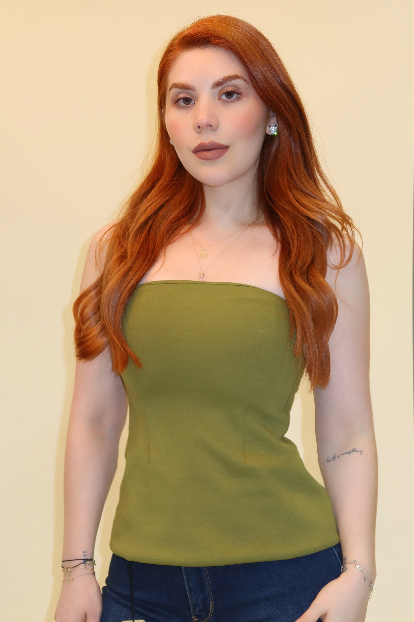 TOP STRAPLE NUVIA VERDE