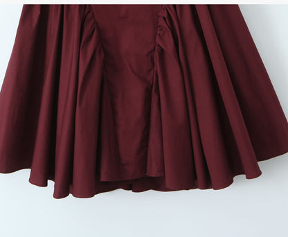 VESTIDO BURGUNDY NAOMI