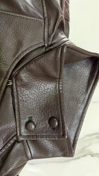 CHAQUETA VINYPIEL KASSY CAFÉ