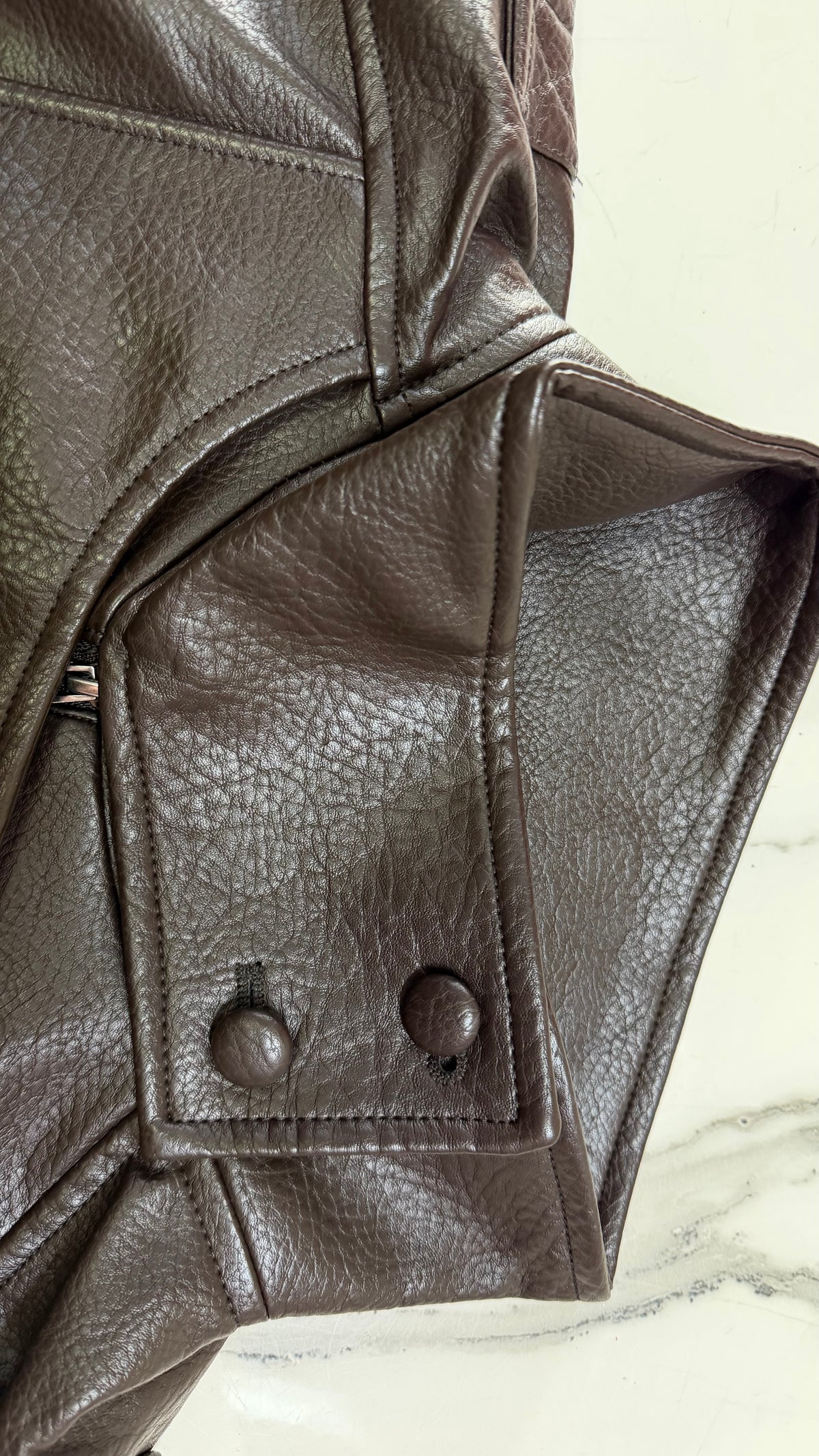 CHAQUETA VINYPIEL KASSY CAFÉ