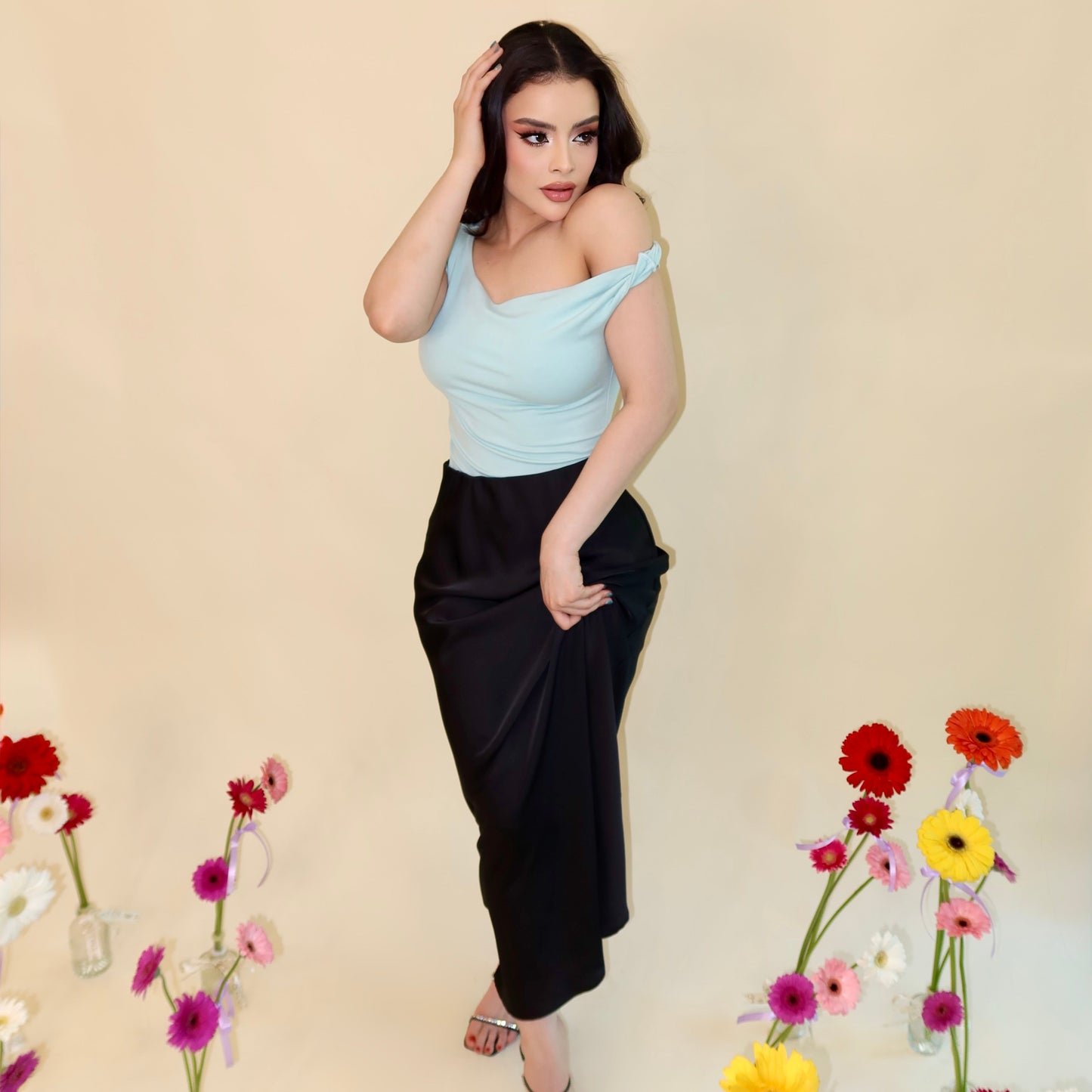 BLUSA AZUL CIELO SOFIA