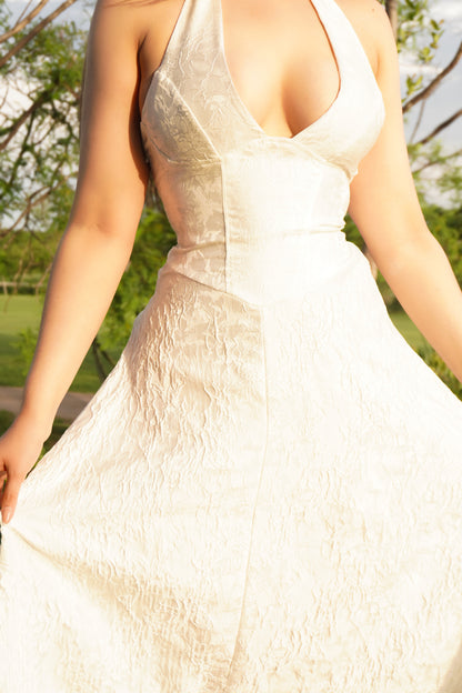VESTIDO ROSALIND CORSET WHITE