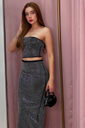 SET FALDA + TOP PIEDRAS
