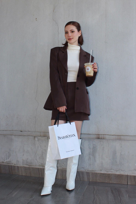 CONJUNTO MAYTE BLAZER + FALDA