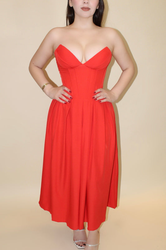 VESTIDO ALINE ROJO