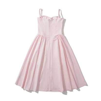 VESTIDO SCARLETT MIDI BABY PINK