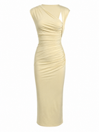 VESTIDO MIDI SYLVIE YELLOW