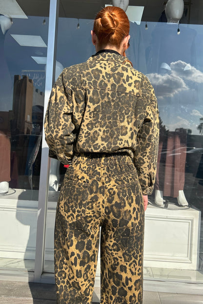 SET GINNA ANIMAL PRINT