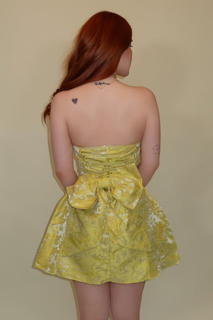 VESTIDO ZOE MUSTARD YELLOW