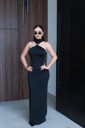 VESTIDO MAXI BRIELLE NEGRO