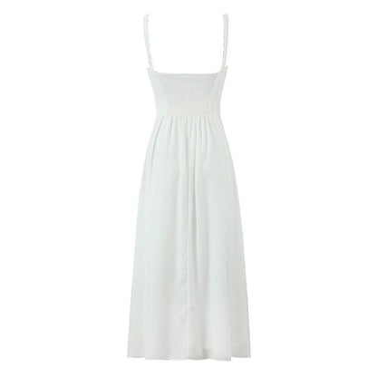 VESTIDO MIDI FLORENCE WHITE