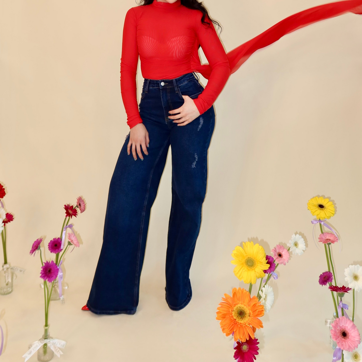 PANTALÓN VIBRANT ACAMPANADO