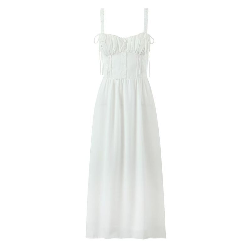 VESTIDO MIDI FLORENCE WHITE