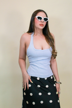 TOP AZUL CIELO KATE