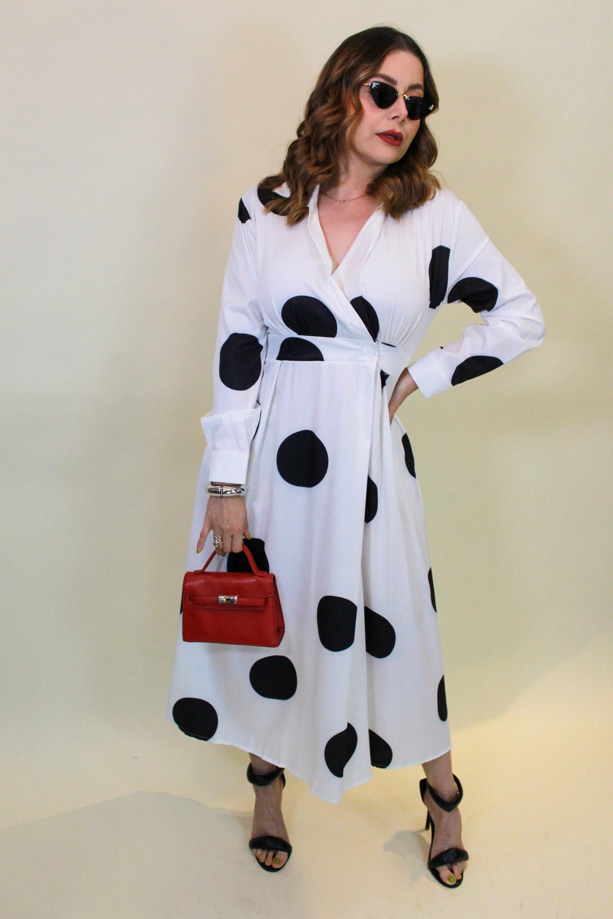 VESTIDO GIULIA POLKA DOT