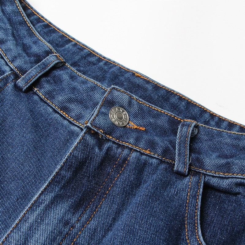 PANTALÓN CARGO MEZCLILLA OBSCURA