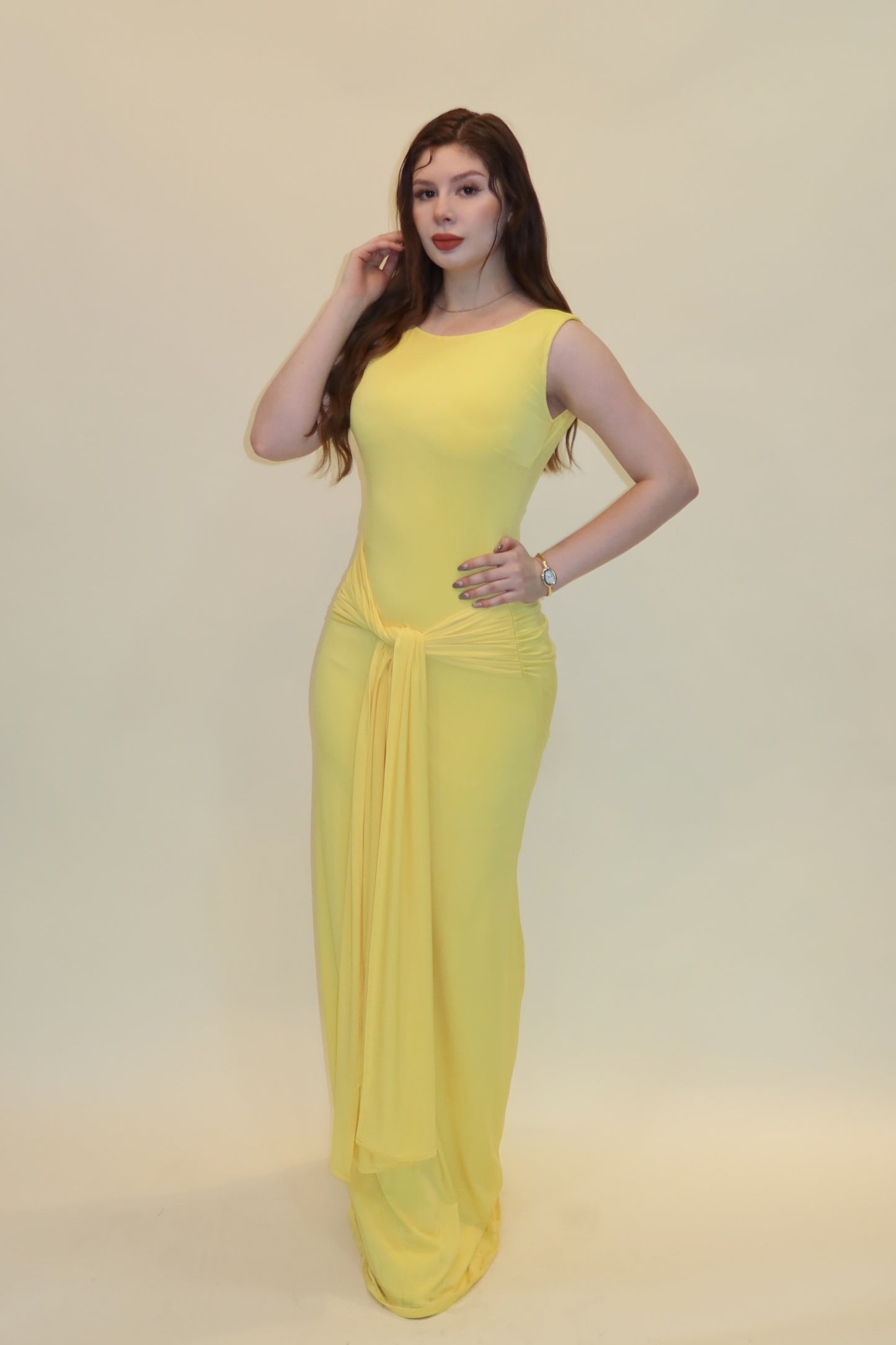 VESTIDO OLIVETT YELLOW
