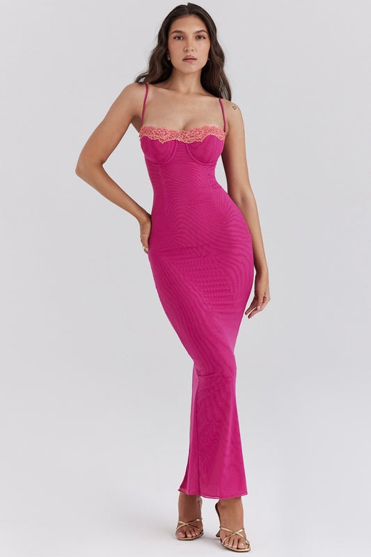VESTIDO ARLETH ROSA