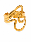 ANILLO DORADO GOLDEN FLOW