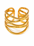 ANILLO DORADO GOLDEN LAYERS
