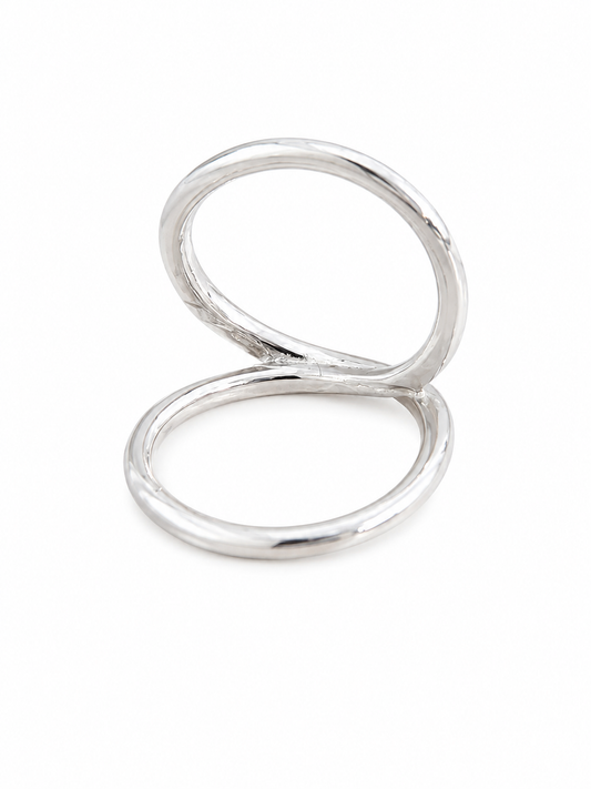 ANILLO PLATEADO HOLLOW