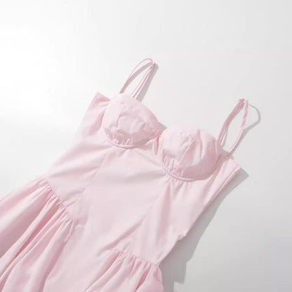 VESTIDO SCARLETT MIDI BABY PINK