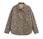 CHAMARRA DAFNE ANIMAL PRINT OVERSIZE