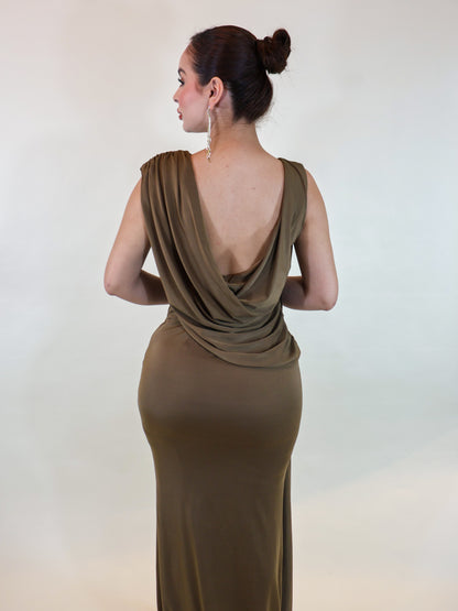 VESTIDO MAXI DELILAH BROWN