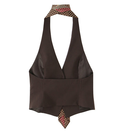 CHALECO CAFÉ JULISSA