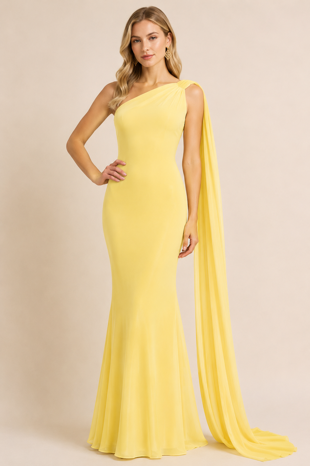VESTIDO MAXI BELLAIRE YELLOW